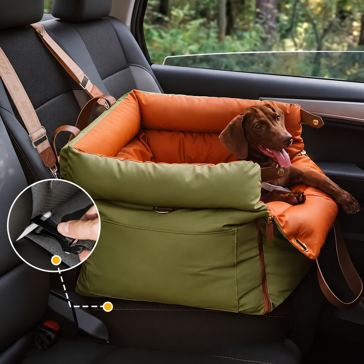 Siège Auto ISOFIX Pour Chien